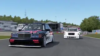 Mercedes-Benz 190E Evo II - Zolder (1982) - Battle for P1