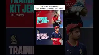 😱New Era, New Kit: Can RCB🔥 Defend the Title in 2026? 🏆#cricketshorts #cricket #viratkohli #rcb #ipl