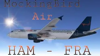 Ferry Flight from HAM to Frankfurt | MSFS 2024 | in @MockingBirdAir A320
