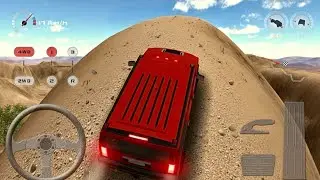Offroad 4x4 Simulator Gameplay - Extreme Desert Hill Climb Challenge with Realistic Driving 🚙🔥