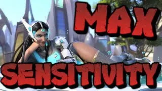 Max Sensitivity Challenge Symmetra Edition | Overwatch Challenge