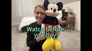 Disney Junior Mickey Mouse Plush Review | Stuffed Animals | Extra-Large Size!