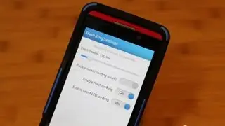 Flash Ring для BlackBerry 10