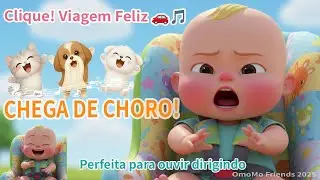 Beb&ecirc; chorando no carro? Chega! 😭➡️😊 M&uacute;sica da Cadeirinha | OmoMo Friends