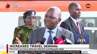 Kenya Railways increases passenger train services to ease festive travel pressure