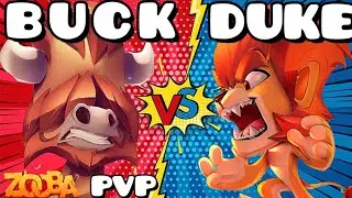 Buck V.S. Duke | Zooba 1v1 (6)| Epic Battle! |Zooba PvP (7) | TheOne Gaming | Buck | Duke |
