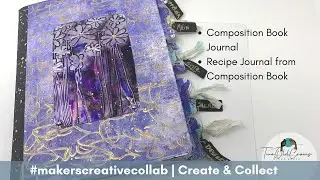 Composition Book Journal for #makerscreativecollab | Recipe Journal