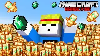 J'ai cr&eacute;e la MEILLEURE Ferme &agrave; RAID sur Minecraft Hardcore (euh pas vraiment)