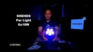 SHEHDS  Par Light 6x18W