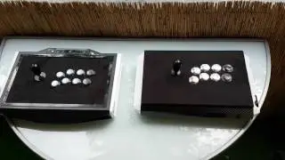 My Arcade Stick Alcantara UPDATE: MadCatz TE2 & MadCatz TE1