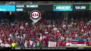 Todd Frazier Wins the Home Run Derby (Final Round)