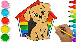 I&rsquo;ll Show You How to Draw a Cute Dog and House! 🐶🏠