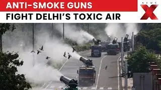 Anti-Smoke Guns Deployed Across Delhi to Combat Rising Post-Diwali Air Pollution
