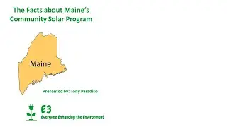 Community Solar in Maine Webinar