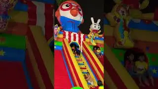 mainan seru istana balon pororo