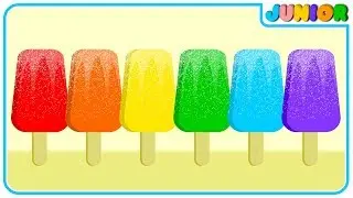 Learn Colors With Ice Cream | Educational Video by Nursery Rhymes Junior