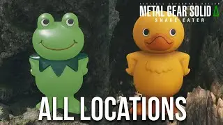 All 64 Kerotan and Gako locations in Metal Gear Solid Delta