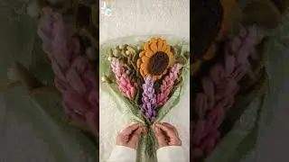 🌷 Handcrafted Love for Mom! 🌷 #feltflowers #mothersday #foreverbouquet