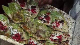 NEW MILAN PAN BHOPAL, Night out in Bhopal, Best paan, How to make pan