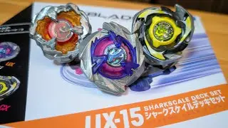 UX-15 シャークスケイルデッキセット ベイブレードエックス SHARKSCALE DECK SET  BEYBLADE X