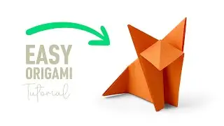Origami Fox Easy. How to Make Origami Fox | Paper Fox Folding Instructions