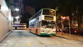 NWFB新巴 Volvo Olympian 12m A/C Plaxton Body VA65 HP8141 @ 111 (中環(港澳碼頭)總站&rarr;坪石總站)