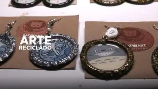 Arte con tapas recicladas: Jenny crea moda y conciencia desde Bogot&aacute; | Enlace Trece