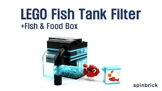 LEGO Fish Tank Filter &ndash; Aquarium Add-on Set (6609245 / 177pcs)