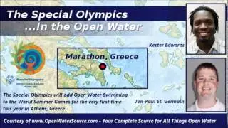 Kester Edwards and Jon-Paul St Germain Bring Open Water Swimming to the Special Olympics