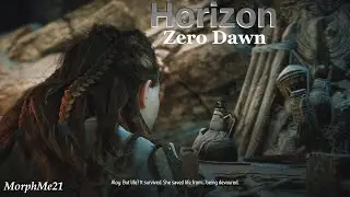 Horizon Zero Dawn [4K] Aloy visits Rost's grave