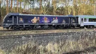 🚄⚫️EU200-005 Rp1 (SYLWESTERzDW&Oacute;JKĄ)+IC 8112 PODLASIAK (PL-PKPIC) rel. Świnoujście - Suwałki