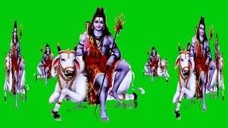 lord shiva green screen