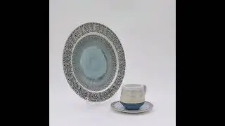 Italian Plates Sets Dinnerware Ceramic Serving Plates Handpainted Personalized Dinner Plates Ceramic