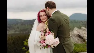 Brian & Emma’s Mystical Forest Elopement | Moody Vibes & Mountain Magic