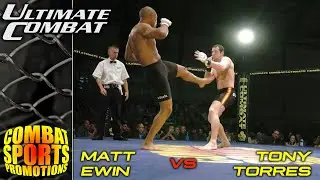Matt Ewin vs Tony Torres - FULL MMA FIGHT - Ultimate Combat X