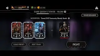 Dark Queen&rsquo;s Tower Boss Battle 90 Fight + Reward MK Mobile