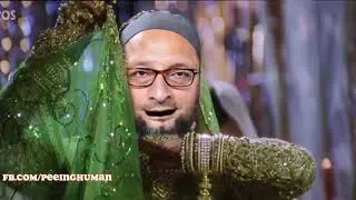 WAR of COLOURS  Mohan Bhagwat vs Owaisi RSS vs AIMIM - PeeingHuman