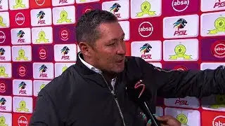 Absa Premiership | Mamelodi Sundowns v Stellenbosch FC | Post-match interview with Steve Barker