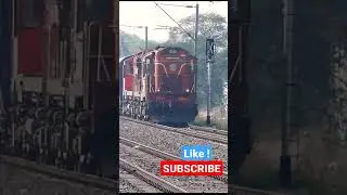 High Speed Twin Diesel ALCO Indian Railways #shorts #indianrailways #ytshorts #locomotive #alco