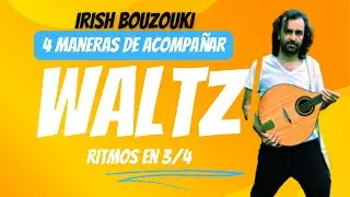 MELOD&Iacute;A en 3/4 para PRACTICAR acompa&ntilde;amiento [WALTZ] | VLOG #23 IRISH BOUZOUKI TIPS