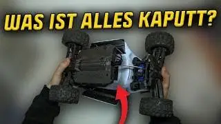 Total ZERSTÖRT! WAS IST ALLES KAPUTT？! #traxxas #minimaxx