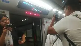 Singapore MRT C951 Downtown Line ride from Little India to Stevens.
