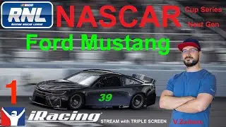iRacing [RNL22#1] Daytona &mdash; Nascar Ford Mustang Nextgen cup