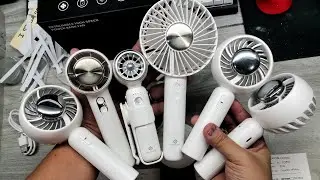 Savior Cool Powerful portable fan with powerbank feature! ⚡🔋❄️ Unboxing and review.