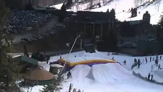 Alex straight air center Seven Springs bag jump 031514 - PA Freestyle