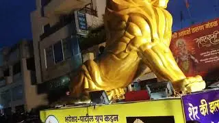 🔥Kolhapur Ganesh Visarjan 2022🔥✨💛💙PTM ✨ Binkhambi mindir mob😎