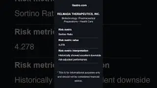 Understanding RELMADA's Sortino Ratio: A Risk Metric Deep Dive