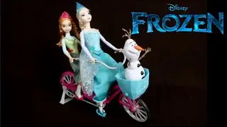 Disney Frozen Anna and Elsa's Musical Bicycle from Mattel