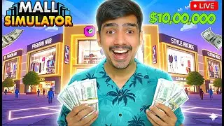 From Zero To FULL MAX MALL 💸 | Mall Simulator Live 😍