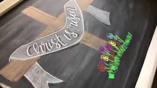 Petals to Paper using Crafty Croc Liquid Chalk Markers